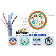 Ftp cat6 que pasa el cable del cable del cable del cable de la prueba de la acometida cat6